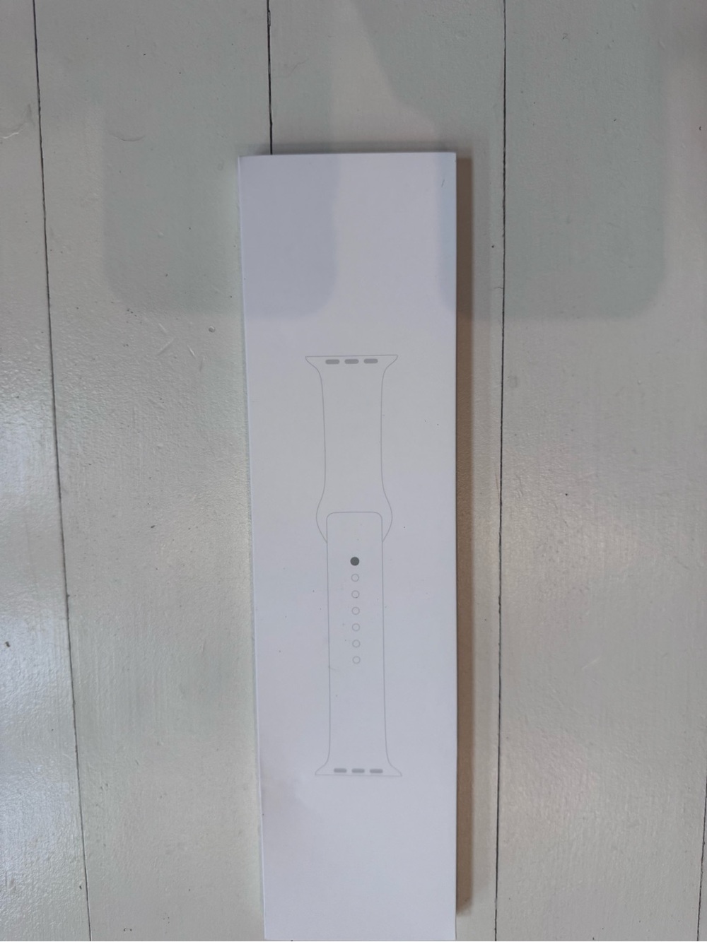 White Silicone Replacement Watch Band for Apple Smartwatch